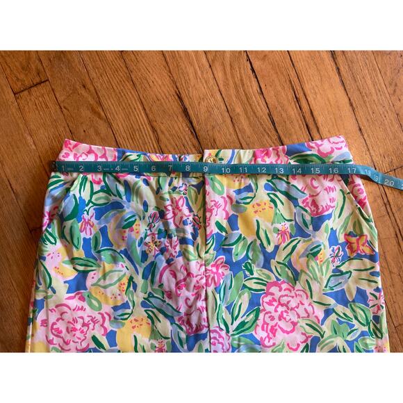 Lilly Pulitzer Colette Knit Skort Multi Grove Garden Size 10 - Picture 2 of 6